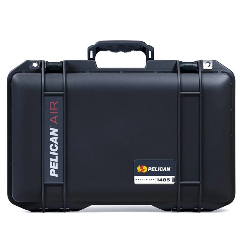 Pelican 1485 Air Black Protective Hard Case with Pick N Pluck Foam - Waterproof, Crushproof, Dustproof - Model 014850-0001-110