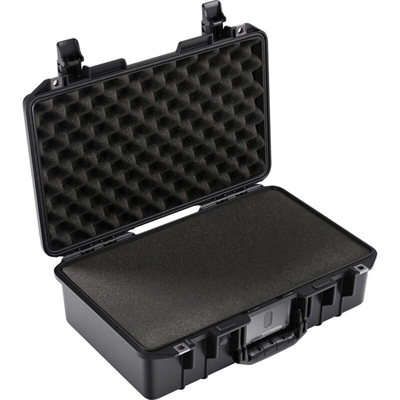 Pelican 1485 Air Black Protective Hard Case with Pick N Pluck Foam - Waterproof, Crushproof, Dustproof - Model 014850-0001-110