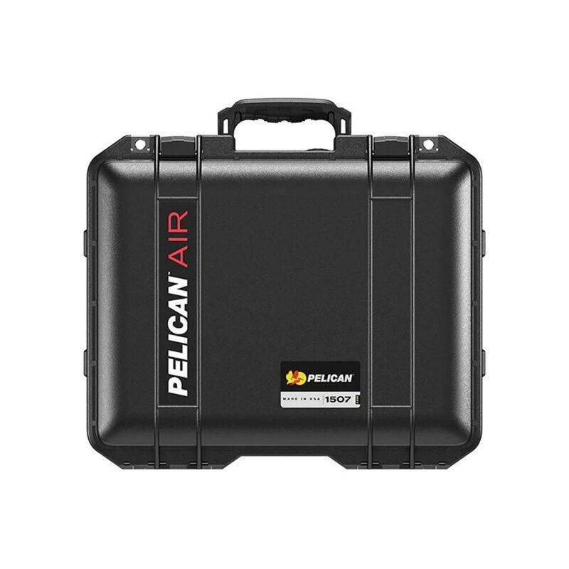 Pelican 1507 Air Black Protective Hard Case with Pick N Pluck Foam - Waterproof, Crushproof, Dustproof - Model 015070-0001-110