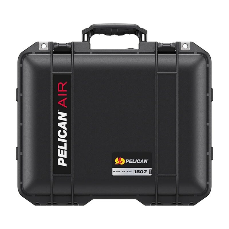 Pelican 1507 Air NF Black Protective Hard Case No Foam - Waterproof, Crushproof, Dustproof - Model 015070-0011-110