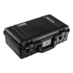 Pelican 1525 Air Black Protective Hard Case with Pick N Pluck Foam - Waterproof, Crushproof, Dustproof - Model 015250-0001-110