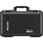 Pelican 1525 Air Black Protective Hard Case with Pick N Pluck Foam - Waterproof, Crushproof, Dustproof - Model 015250-0001-110