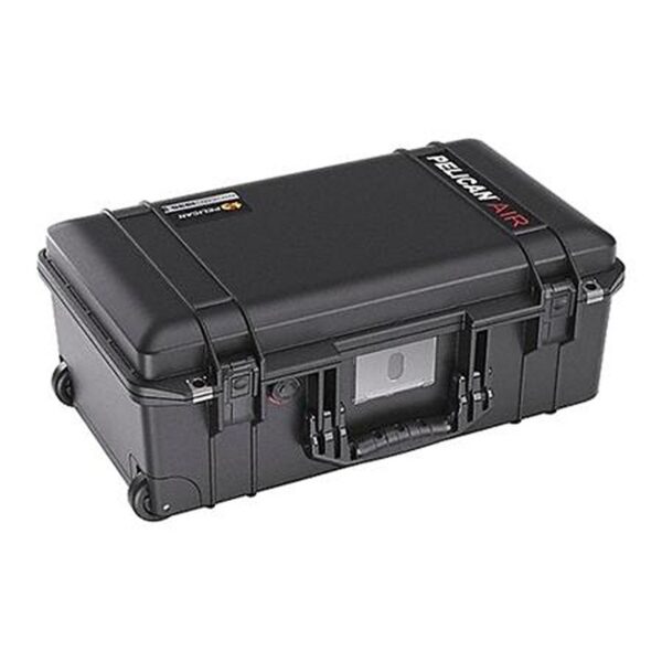 Pelican 1535 Air Black Protective Hard Case with Pick N Pluck Foam - Waterproof, Crushproof, Dustproof - Model 015350-0002-110