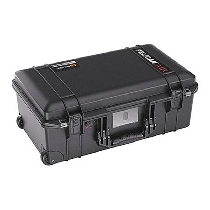 Pelican 1535 Air Black Protective Hard Case with Pick N Pluck Foam - Waterproof, Crushproof, Dustproof - Model 015350-0002-110