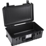 Pelican 1535 Air Black Protective Hard Case with Pick N Pluck Foam - Waterproof, Crushproof, Dustproof - Model 015350-0002-110