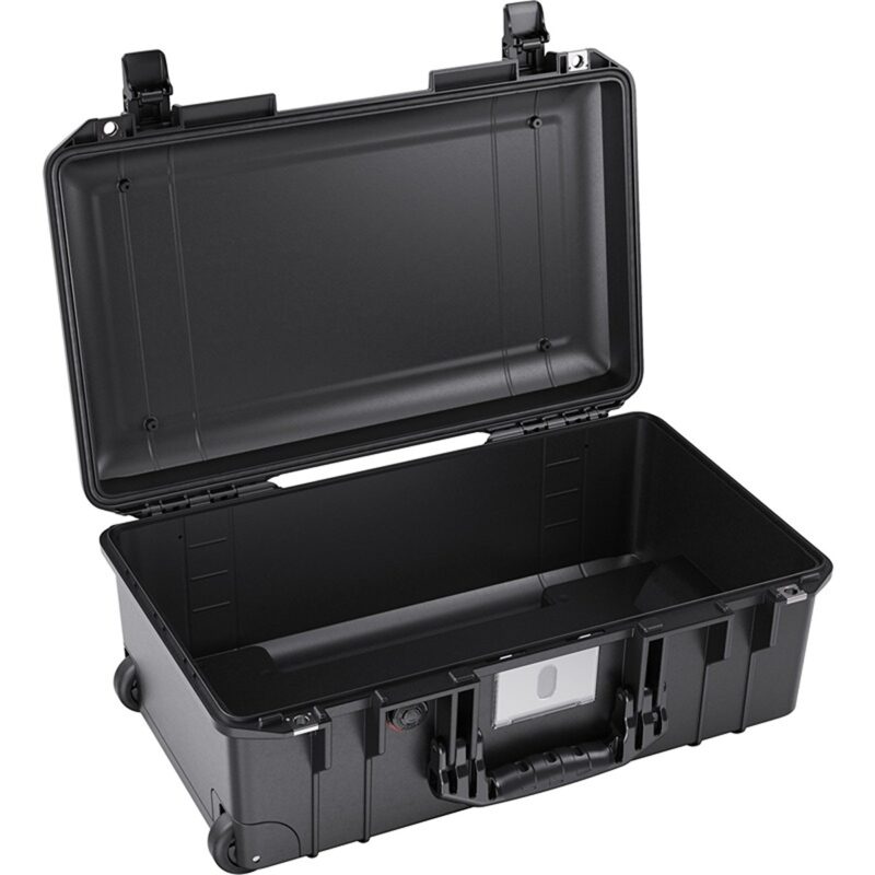 Pelican 1535 Air Black Protective Hard Case with Pick N Pluck Foam - Waterproof, Crushproof, Dustproof - Model 015350-0002-110