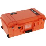 Pelican 1535 Air Orange Protective Hard Case with Pick N Pluck Foam - Waterproof, Crushproof, Dustproof - Model 015350-0002-150