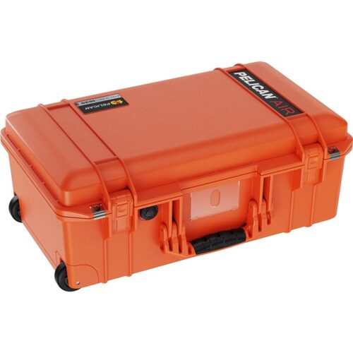 Pelican 1535 Air Orange Protective Hard Case with Pick N Pluck Foam - Waterproof, Crushproof, Dustproof - Model 015350-0002-150