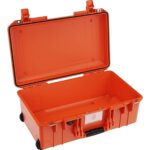 Pelican 1535 Air Orange Protective Hard Case with Pick N Pluck Foam - Waterproof, Crushproof, Dustproof - Model 015350-0002-150