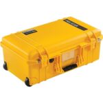 Pelican 1535 Air Yellow Protective Hard Case with Pick N Pluck Foam - Waterproof, Crushproof, Dustproof - Model 015350-0002-240