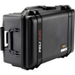 Pelican 1535 Air WD Black Protective Hard Case with Padded Dividers - Waterproof, Crushproof, Dustproof - Model 015350-0042-110
