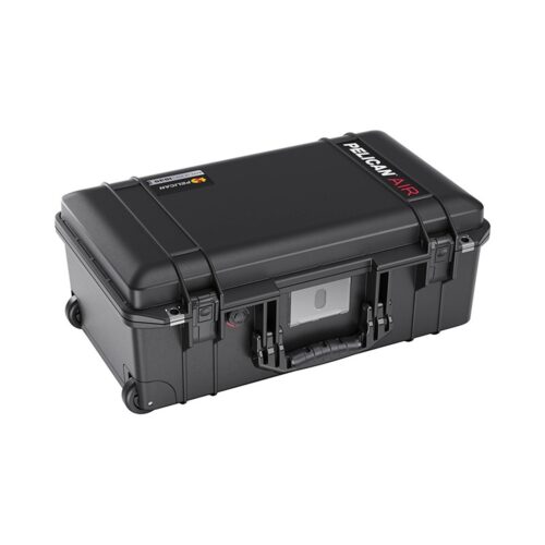 Pelican 1535 Air TP Black Protective Hard Case with TrekPak Insert - Waterproof, Crushproof, Dustproof - Model 015350-0052-110