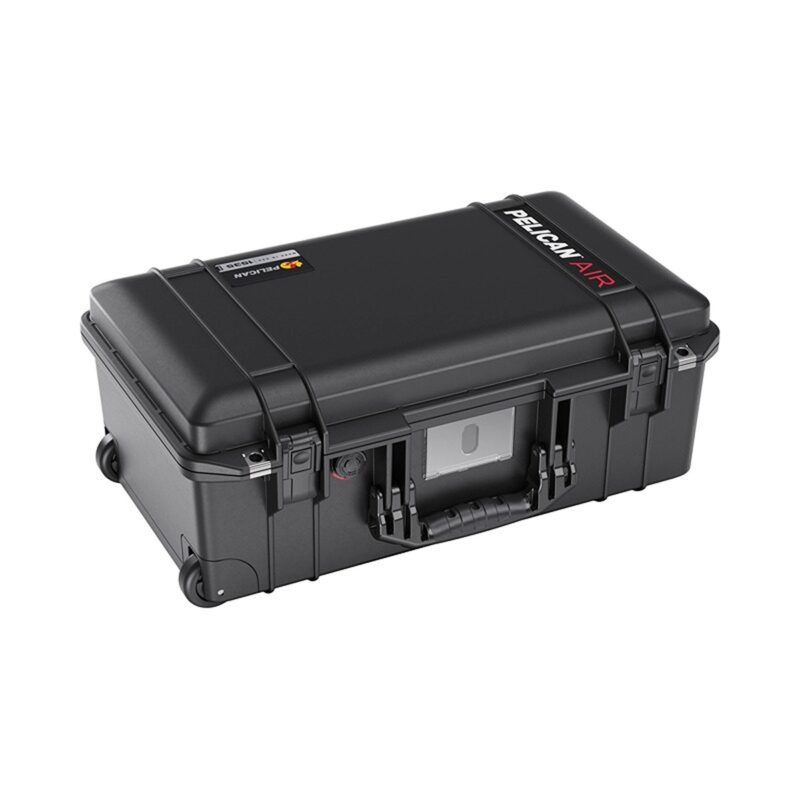 Pelican 1535 Air TP Black Protective Hard Case with TrekPak Insert - Waterproof, Crushproof, Dustproof - Model 015350-0052-110