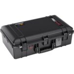 Pelican 1555 Air Black Protective Hard Case with Pick N Pluck Foam - Waterproof, Crushproof, Dustproof - Model 015550-0001-110