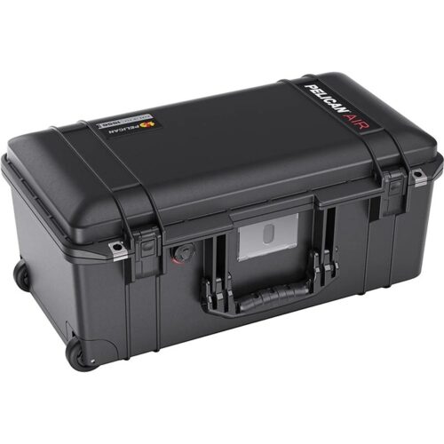 Pelican 1556 Air Black Protective Hard Case with Pick N Pluck Foam - Waterproof, Crushproof, Dustproof - Model 015560-0000-110