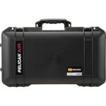 Pelican 1556 Air Black Protective Hard Case with Pick N Pluck Foam - Waterproof, Crushproof, Dustproof - Model 015560-0000-110