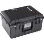 Pelican 1557 Air Black Protective Hard Case with Pick N Pluck Foam - Waterproof, Crushproof, Dustproof - Model 015570-0001-110