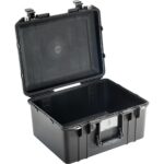 Pelican 1557 Air Black Protective Hard Case with Pick N Pluck Foam - Waterproof, Crushproof, Dustproof - Model 015570-0001-110