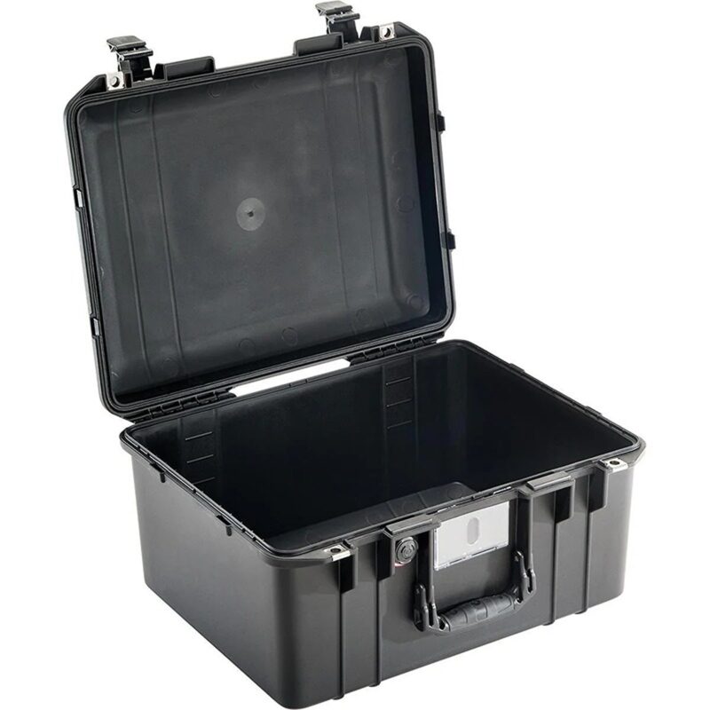 Pelican 1557 Air Black Protective Hard Case with Pick N Pluck Foam - Waterproof, Crushproof, Dustproof - Model 015570-0001-110