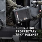 Pelican 1557 Air Black Protective Hard Case with Pick N Pluck Foam - Waterproof, Crushproof, Dustproof - Model 015570-0001-110