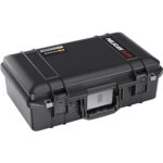 Pelican 1605 Air Black Protective Hard Case with Pick N Pluck Foam - Waterproof, Crushproof, Dustproof - Model 016050-0001-110