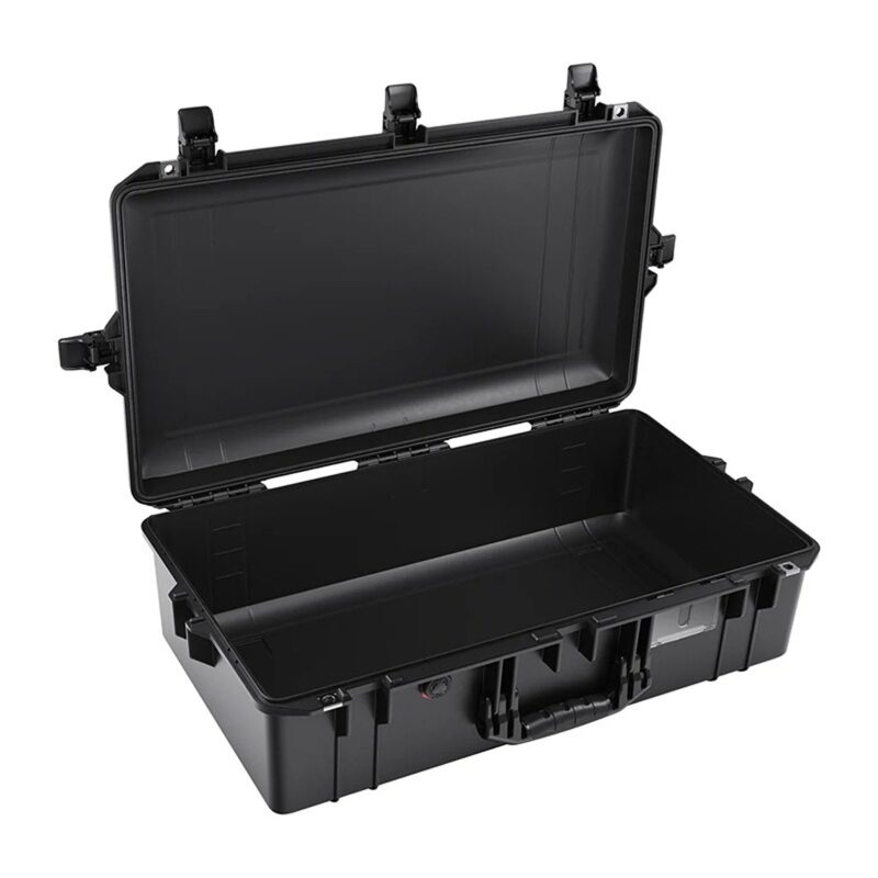 Pelican 1605 Air Black Protective Hard Case with Pick N Pluck Foam - Waterproof, Crushproof, Dustproof - Model 016050-0001-110