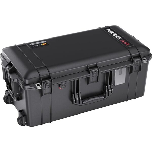 Pelican 1606 Air Black Protective Hard Case with Pick N Pluck Foam - Waterproof, Crushproof, Dustproof - Model 016060-0000-110