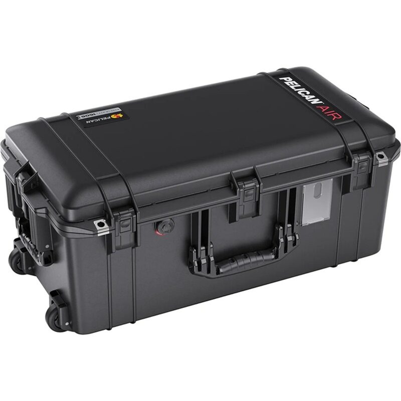 Pelican 1606 Air Black Protective Hard Case with Pick N Pluck Foam - Waterproof, Crushproof, Dustproof - Model 016060-0000-110