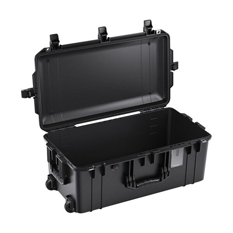 Pelican 1606 Air Black Protective Hard Case with Pick N Pluck Foam - Waterproof, Crushproof, Dustproof - Model 016060-0000-110