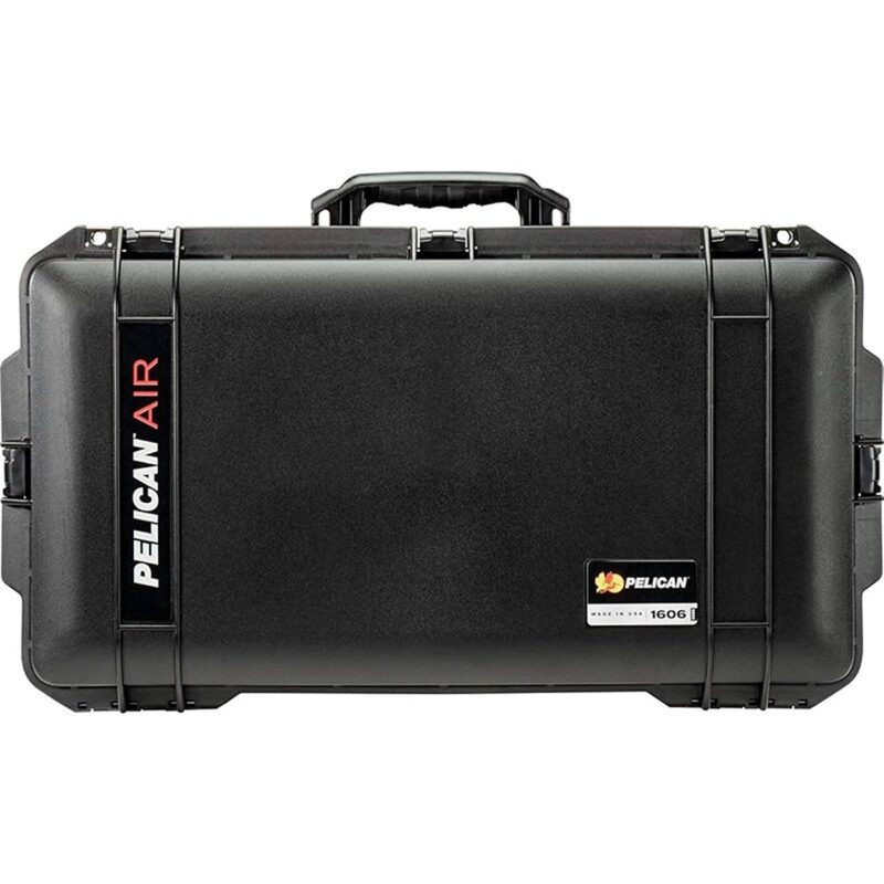 Pelican 1606 Air NF Black Protective Hard Case No Foam - Waterproof, Crushproof, Dustproof - Model 016060-0010-110