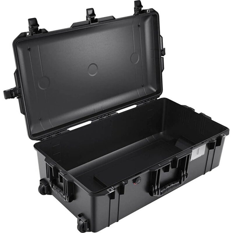 Pelican 1615 Air Black Protective Hard Case with Pick N Pluck Foam - Waterproof, Crushproof, Dustproof - Model 016150-0001-110