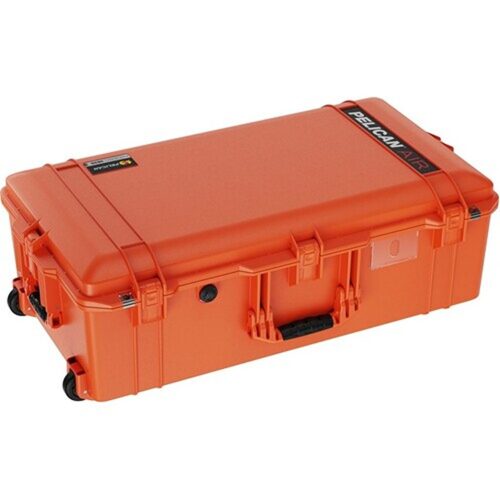 Pelican 1615 Air Orange Protective Hard Case with Pick N Pluck Foam - Waterproof, Crushproof, Dustproof - Model 016150-0001-150