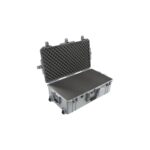Pelican 1615 Air Silver Protective Hard Case with Pick N Pluck Foam - Waterproof, Crushproof, Dustproof - Model 016150-0001-180