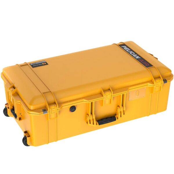 Pelican 1615 Air Yellow Protective Hard Case with Pick N Pluck Foam - Waterproof, Crushproof, Dustproof - Model 016150-0001-240