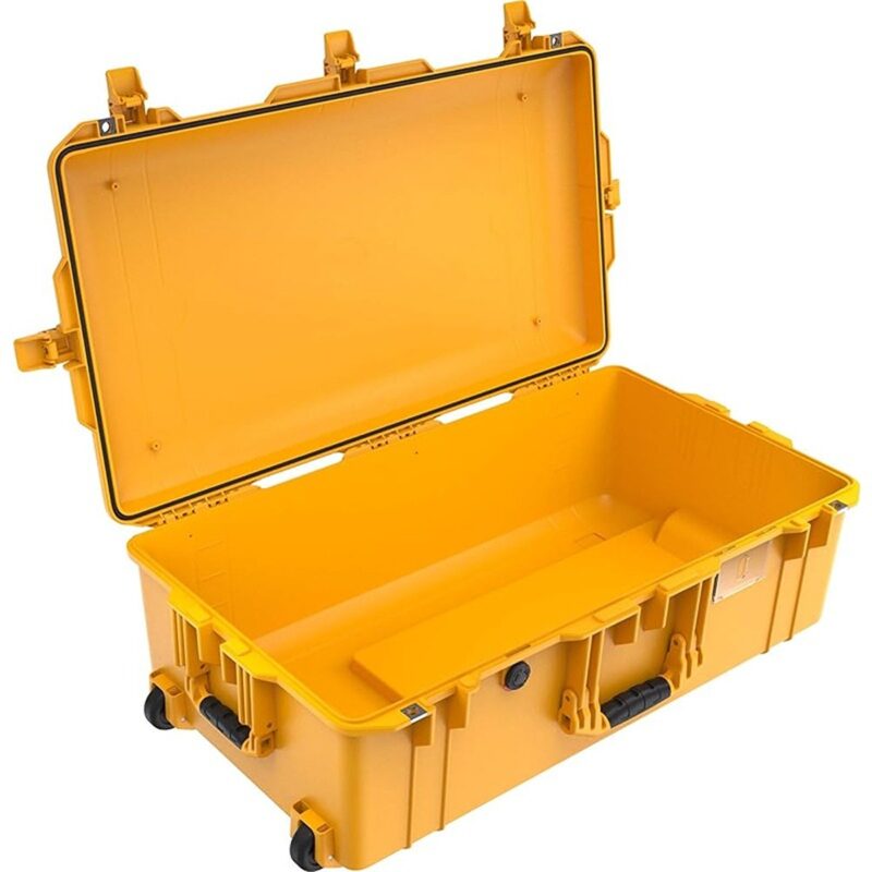 Pelican 1615 Air Yellow Protective Hard Case with Pick N Pluck Foam - Waterproof, Crushproof, Dustproof - Model 016150-0001-240