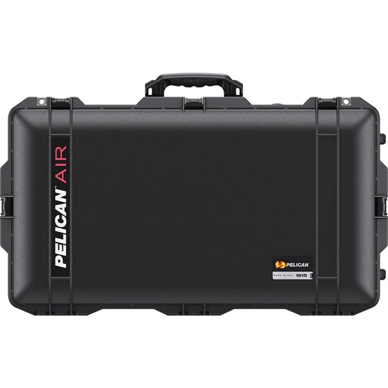 Pelican 1615 Air NF Black Protective Hard Case No Foam - Waterproof, Crushproof, Dustproof - Model 016150-0011-110