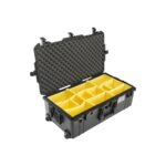 Pelican 1615 Air WD Black Protective Hard Case with Padded Dividers - Waterproof, Crushproof, Dustproof - Model 016150-0041-110
