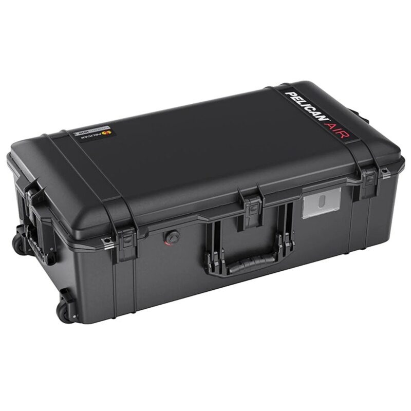 Pelican 1615 Air TP Black Protective Hard Case with TrekPak Insert - Waterproof, Crushproof, Dustproof - Model 016150-0051-110