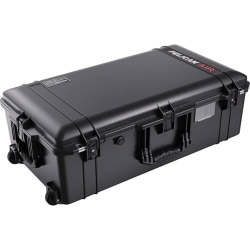 Pelican 1615TRVL Air Black Travel Case with Lid Organizer & Packing Cubes - Waterproof, Crushproof, Dustproof - Model 016150-0080-110