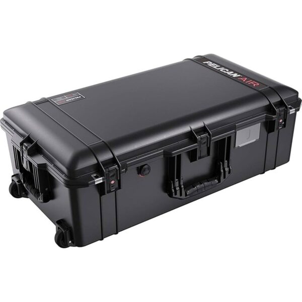 Pelican 1615TRVL Air Black Travel Case with Lid Organizer & Packing Cubes - Waterproof, Crushproof, Dustproof - Model 016150-0080-110