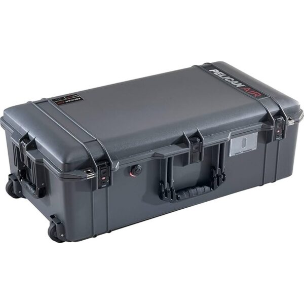 Pelican 1615TRVL Air Charcoal Travel Case with Lid Organizer & Packing Cubes - Waterproof, Crushproof, Dustproof - Model 016150-0080-185