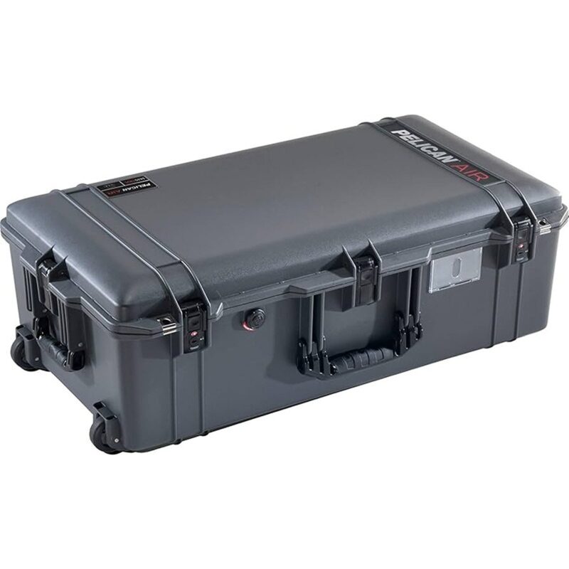 Pelican 1615TRVL Air Charcoal Travel Case with Lid Organizer & Packing Cubes - Waterproof, Crushproof, Dustproof - Model 016150-0080-185