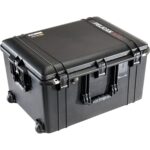 Pelican 1637 Air Black Protective Hard Case with Pick N Pluck Foam - Waterproof, Crushproof, Dustproof - Model 016370-0001-110