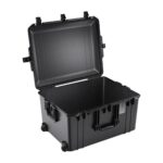 Pelican 1637 Air Black Protective Hard Case with Pick N Pluck Foam - Waterproof, Crushproof, Dustproof - Model 016370-0001-110