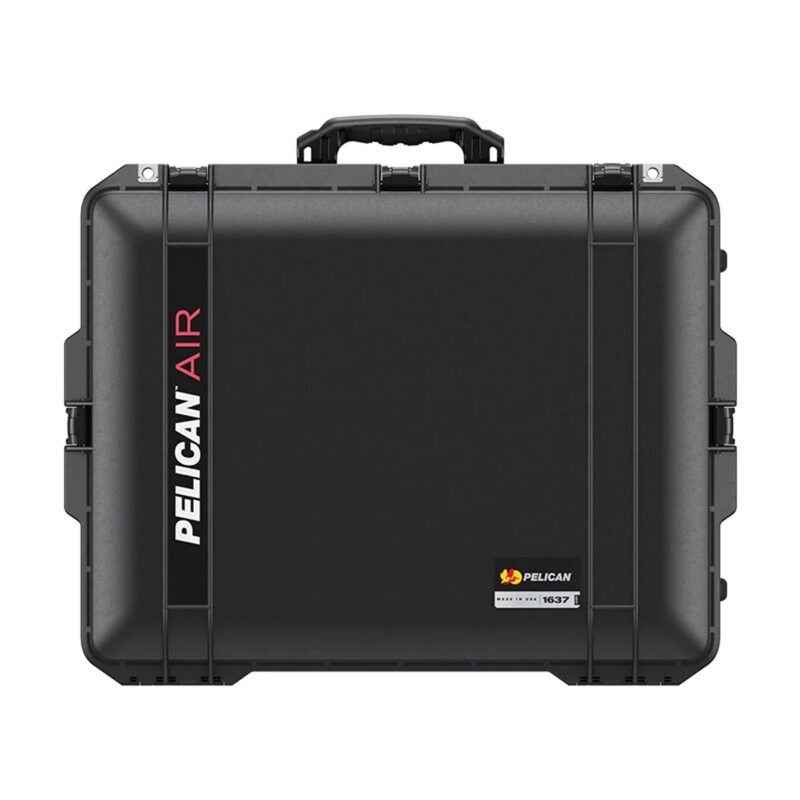 Pelican 1637 Air NF Black Protective Hard Case No Foam - Waterproof, Crushproof, Dustproof - Model 016370-0011-110