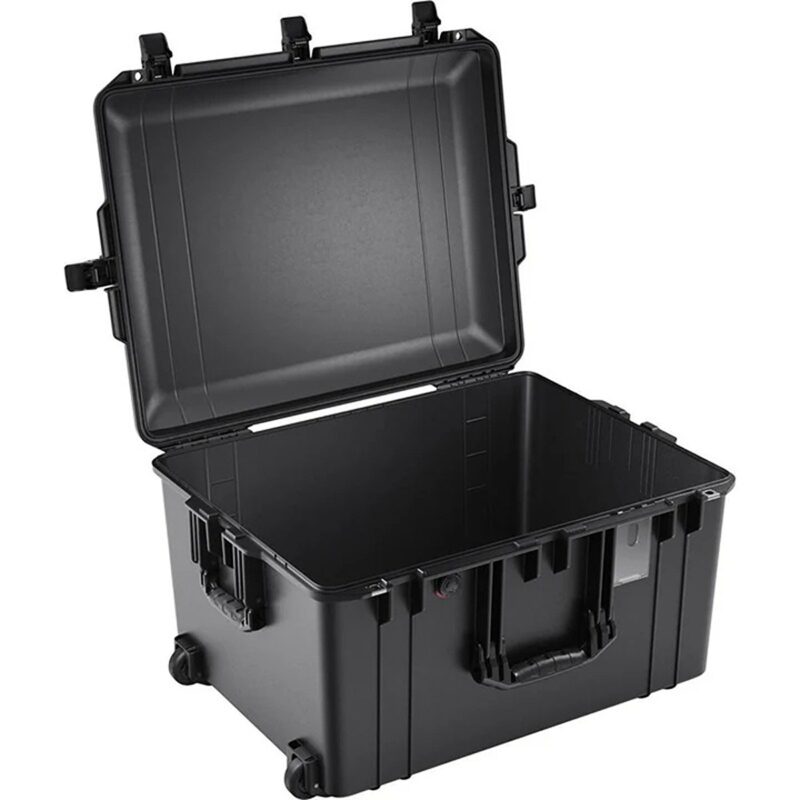 Pelican 1637 Air NF Black Protective Hard Case No Foam - Waterproof, Crushproof, Dustproof - Model 016370-0011-110