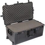 Pelican 1646 Air Black Protective Hard Case with Pick N Pluck Foam - Waterproof, Crushproof, Dustproof - Model 016460-0000-110