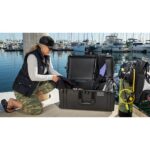 Pelican 1646 Air Black Protective Hard Case with Pick N Pluck Foam - Waterproof, Crushproof, Dustproof - Model 016460-0000-110