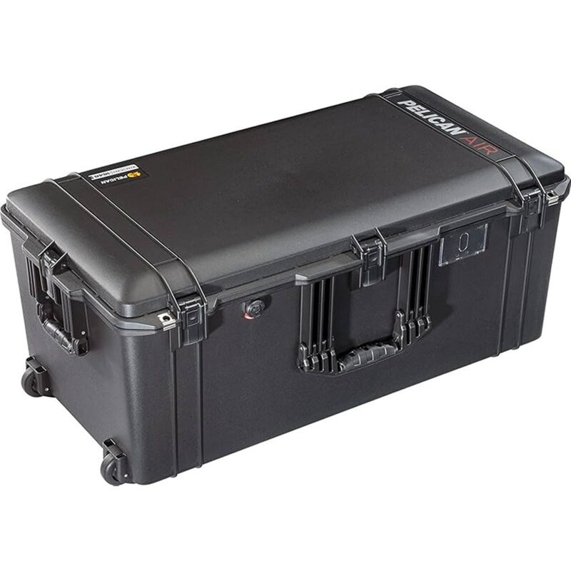 Pelican 1646 Air NF Black Protective Hard Case No Foam - Waterproof, Crushproof, Dustproof - Model 016460-0010-110