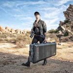 Pelican 1745 Air NF Black Protective Hard Case No Foam - Waterproof, Crushproof, Dustproof - Model 017450-0011-110